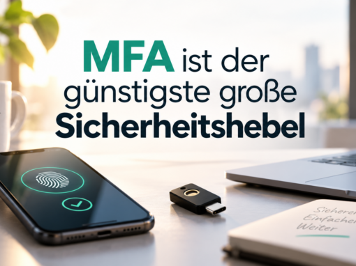 MFA ist der günstigste große Sicherheitshebel