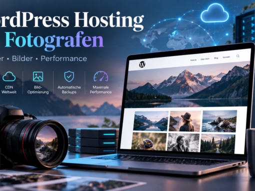 WordPress Hosting für Fotografen: Speicher, Bilder & Performance